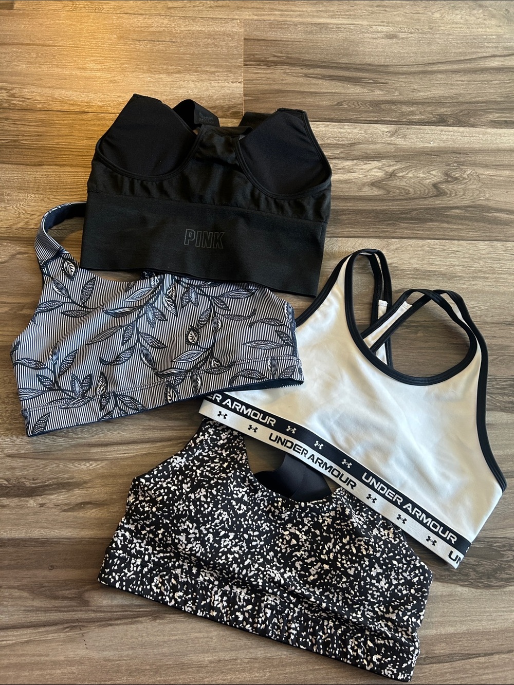 Under Armour Black and White Women's Sports Bra Pack - Mixed Styles